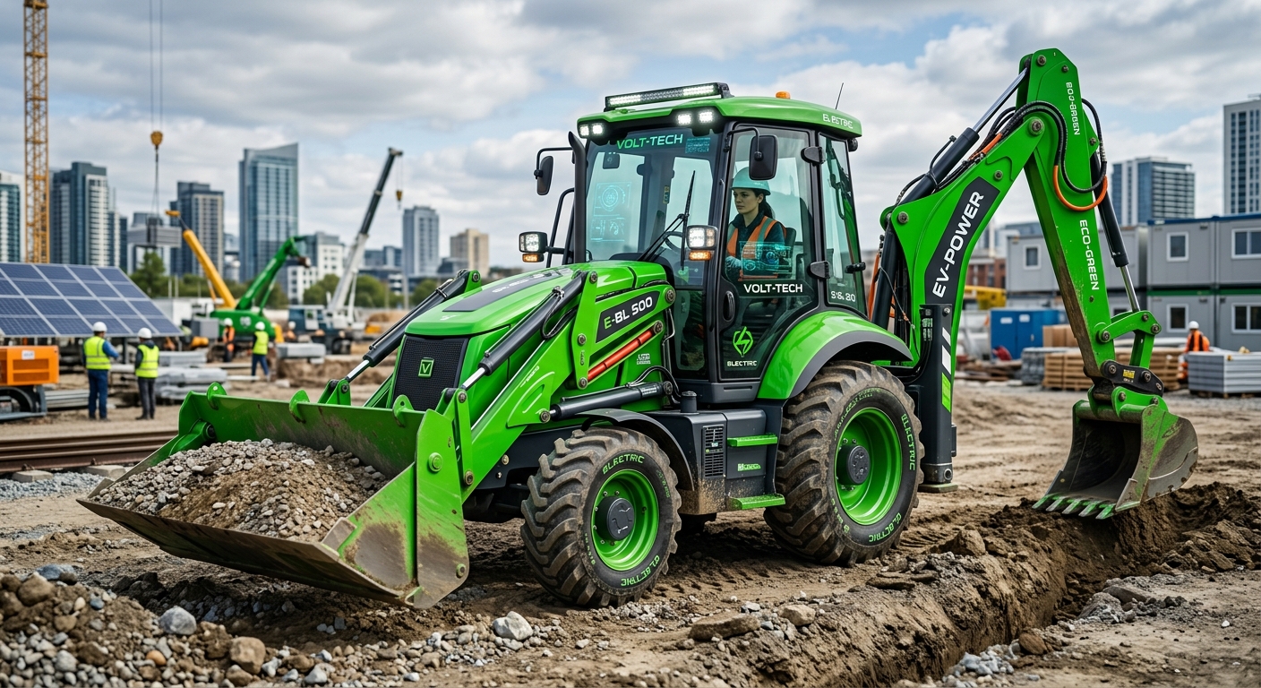 EV Backhoe